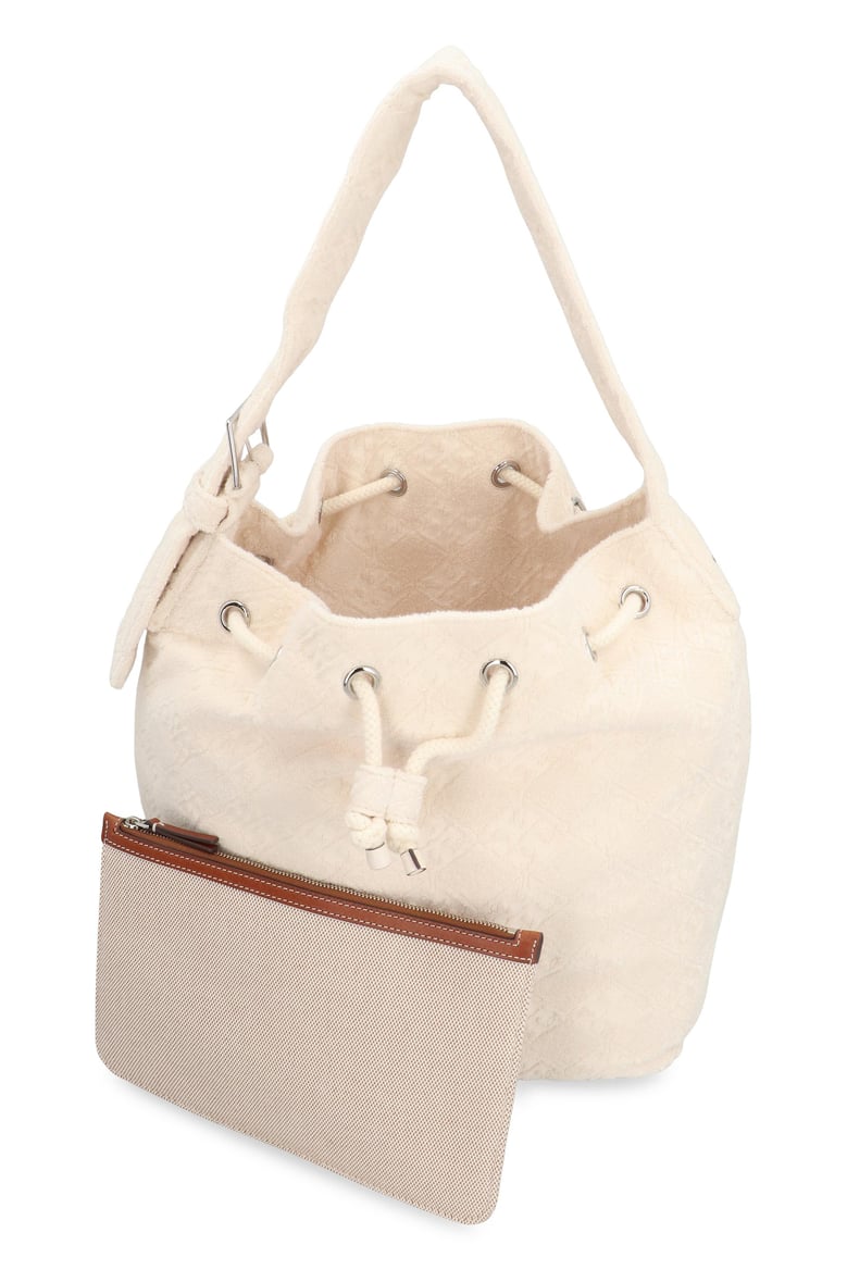 towelling bucket bag by Selfnex