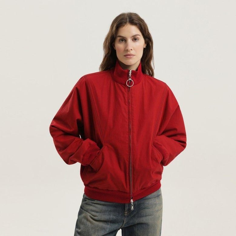 red and black reversible jacket by Selfnex