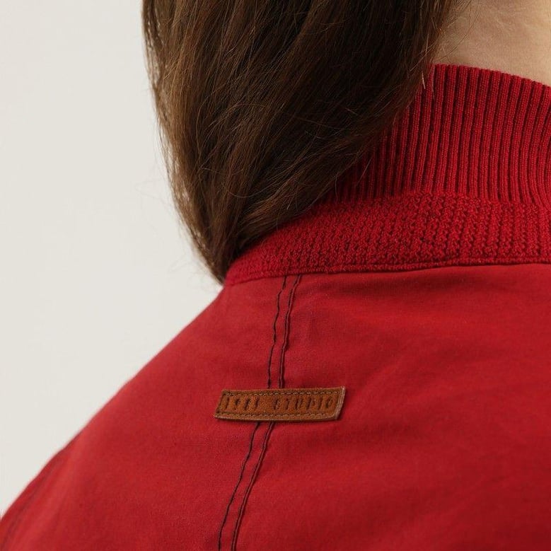 red and black reversible jacket by Selfnex