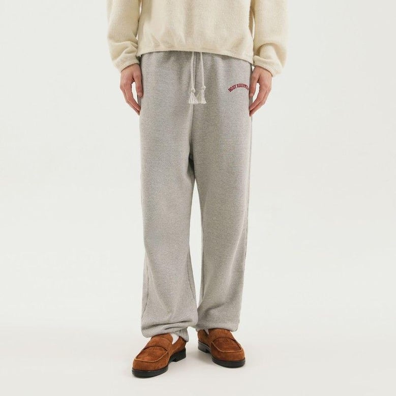 gray body equipment jogging pants by Selfnex
