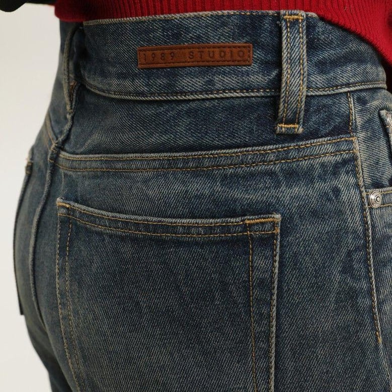 old setter denim pants by Selfnex