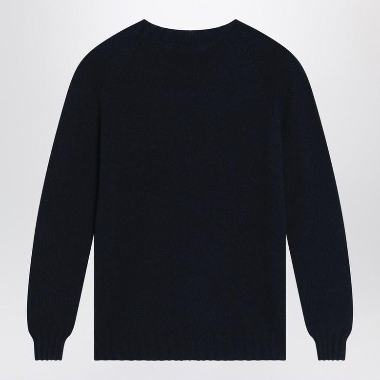 blue cashmere sweater by Selfnex