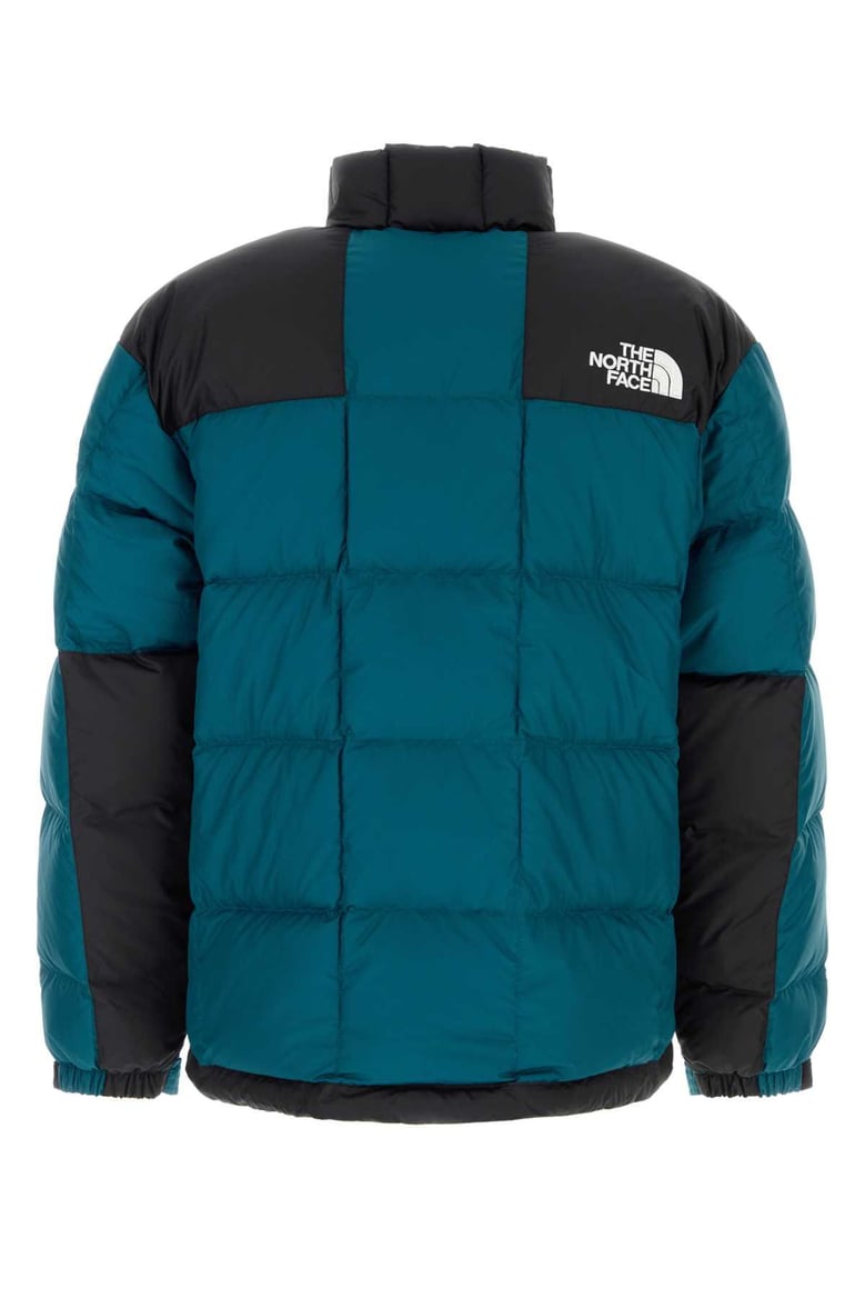 petrol blue polyester lhotse down jacket by Selfnex