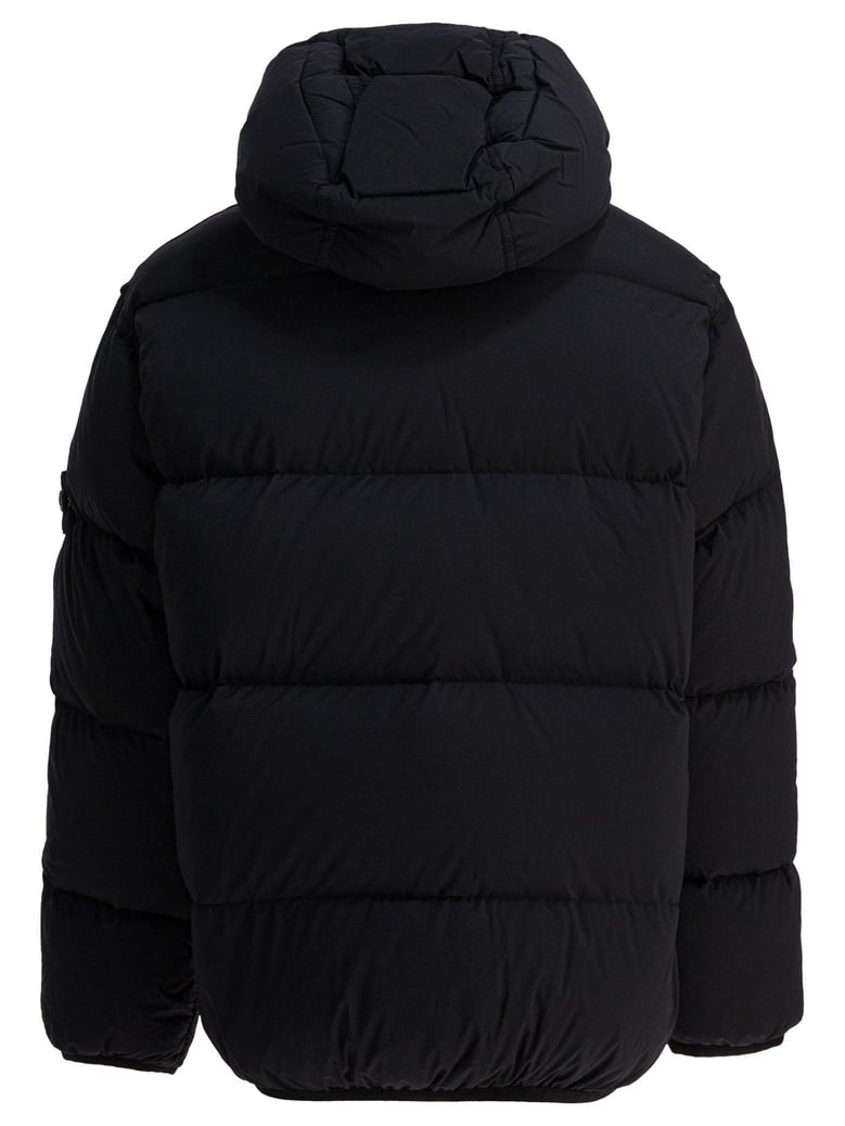 black elastan coat by Selfnex