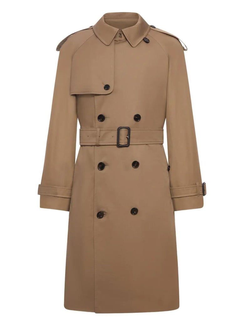 long double-breasted trench coat by Selfnex