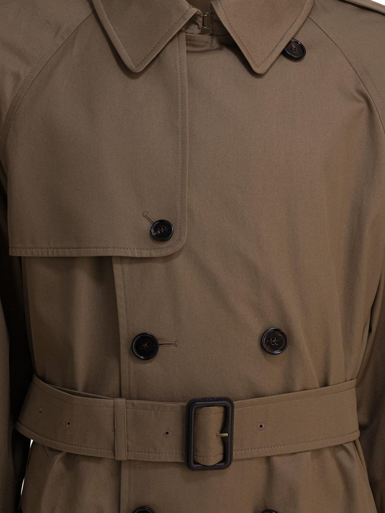 long double-breasted trench coat by Selfnex