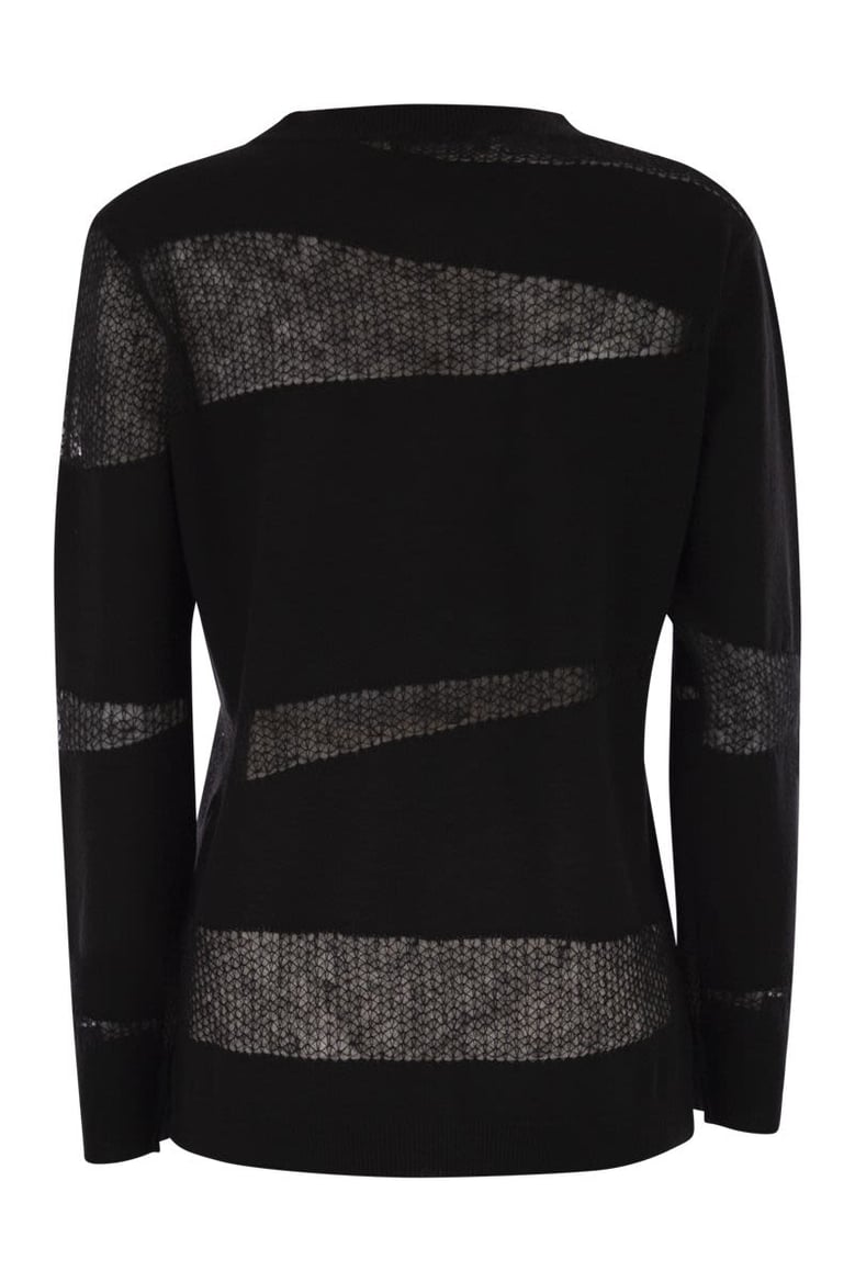 platinum boat neck sweater by Selfnex