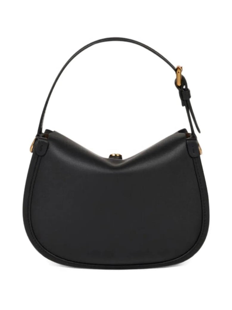 small leather pony bag by Selfnex