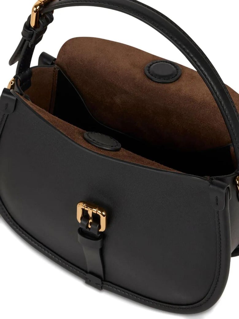 small leather pony bag by Selfnex