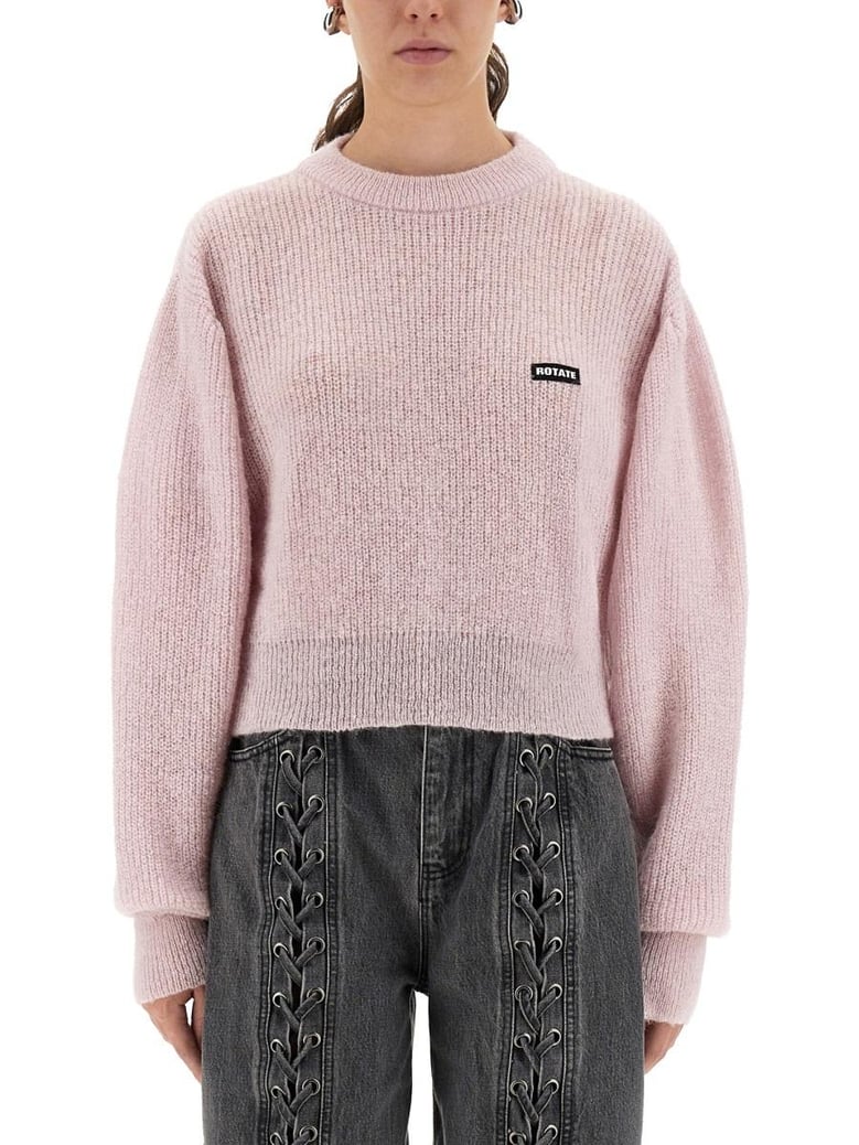 wool puff sweater by Selfnex