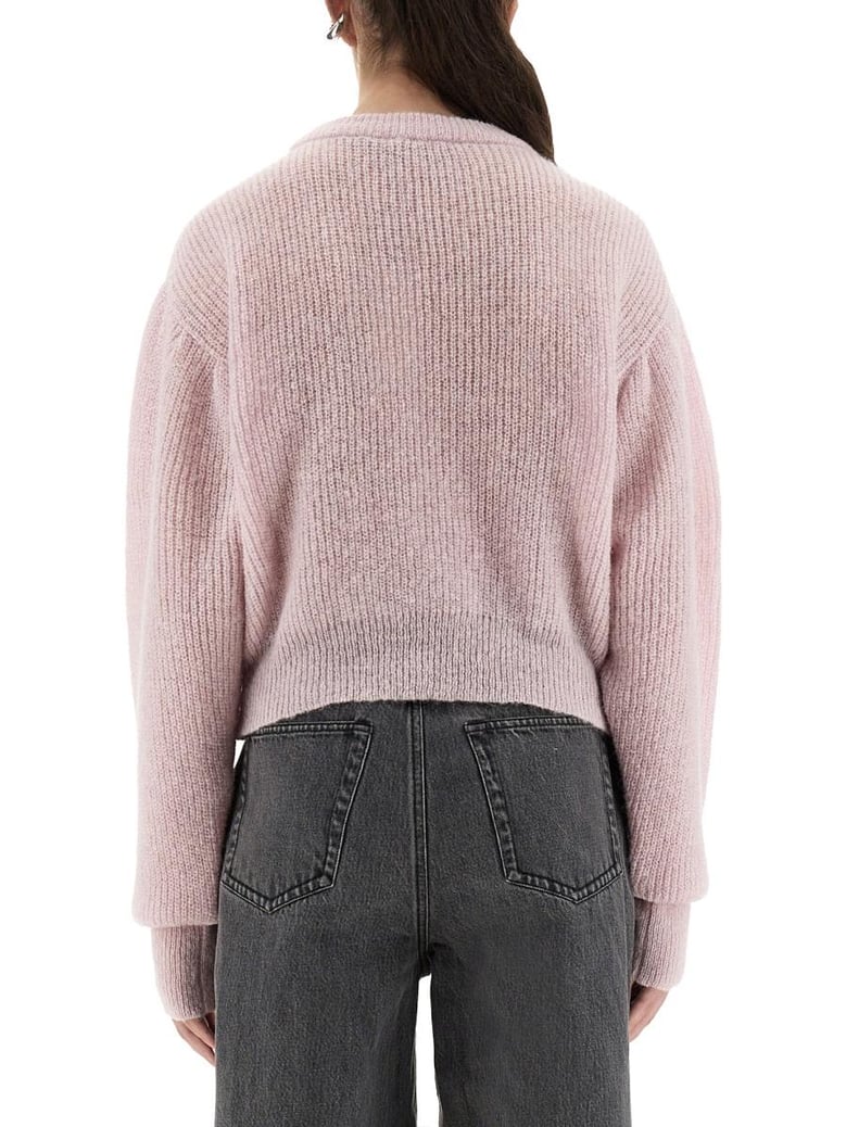 wool puff sweater by Selfnex