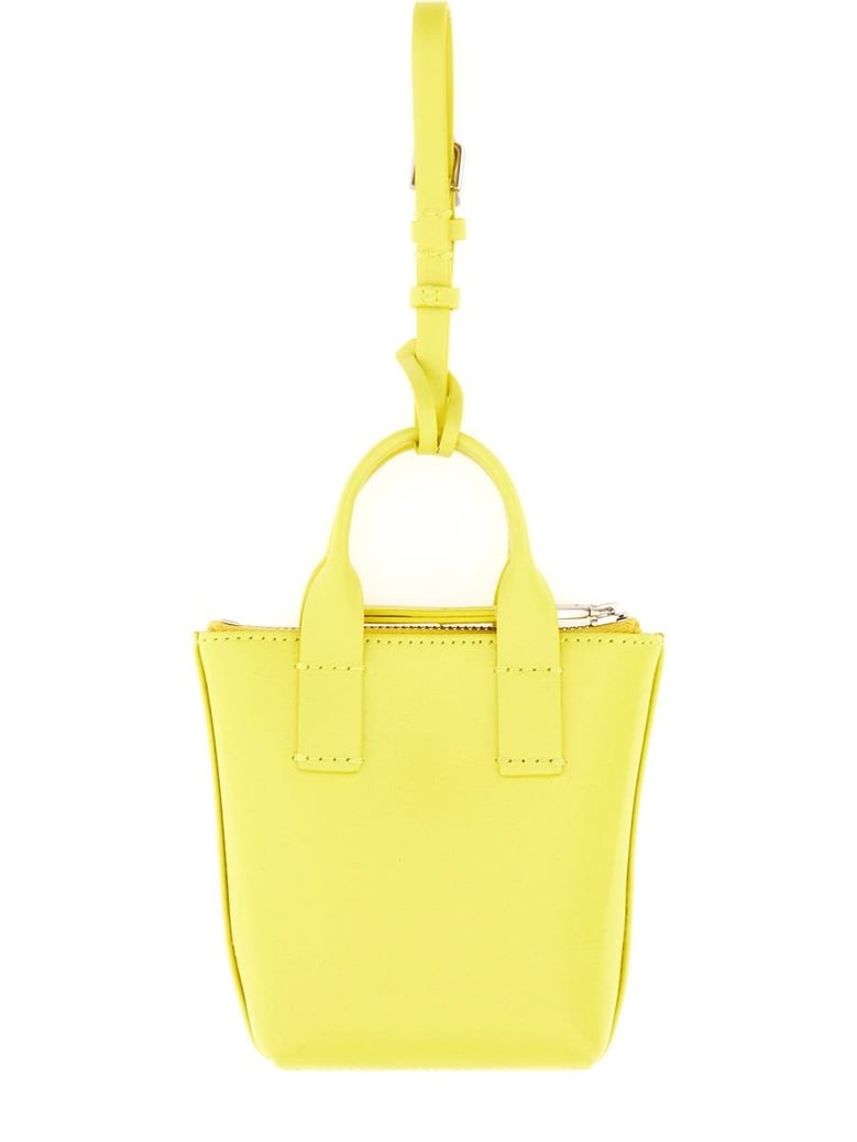 leather minibag charm by Selfnex