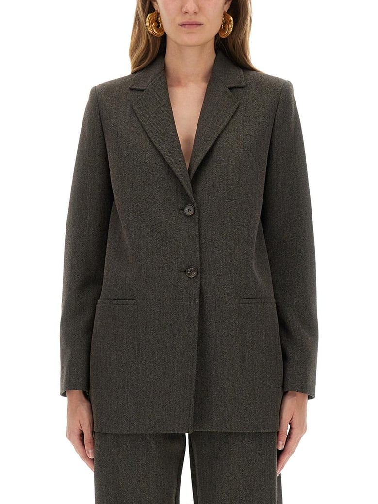 wool blend jacket by Selfnex