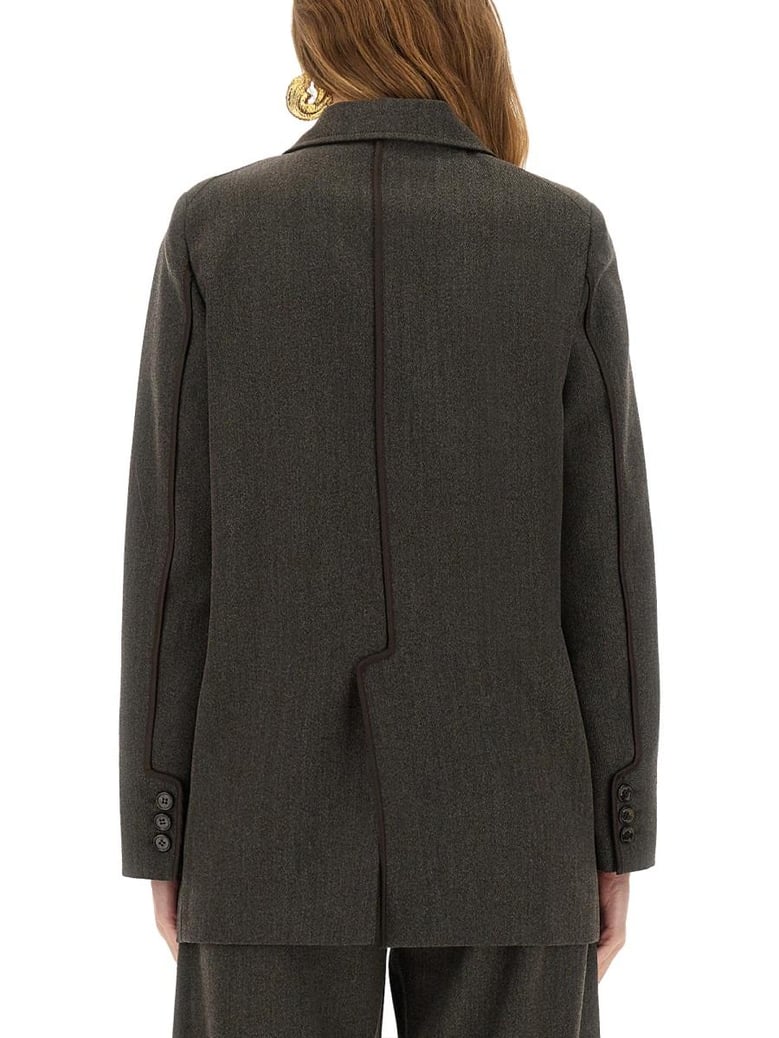 wool blend jacket by Selfnex