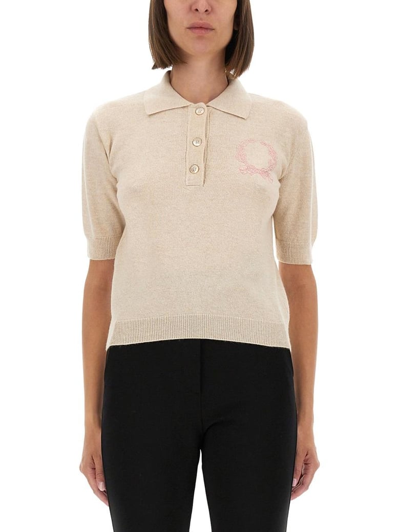 polo shirt with logo by Selfnex