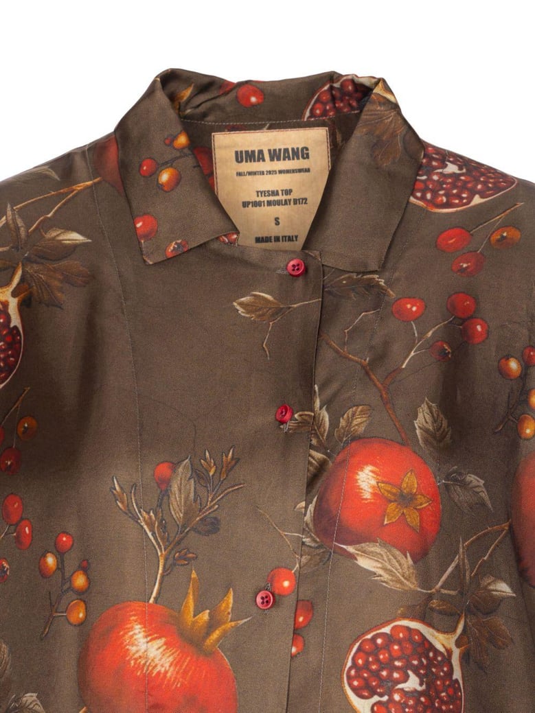 printed blouse by Selfnex