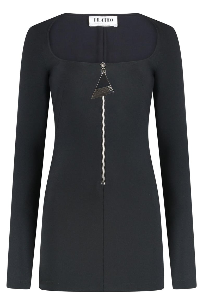 crepe mini dress by Selfnex