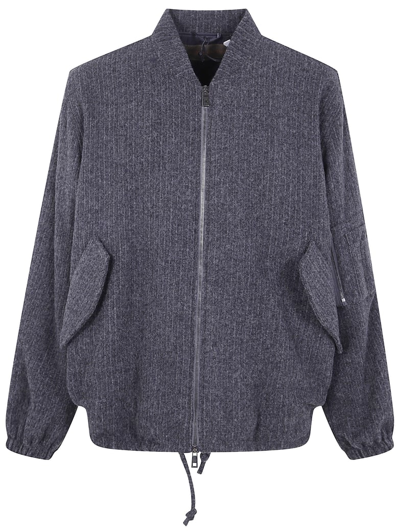 nabuk lamb shirt jacket by Selfnex