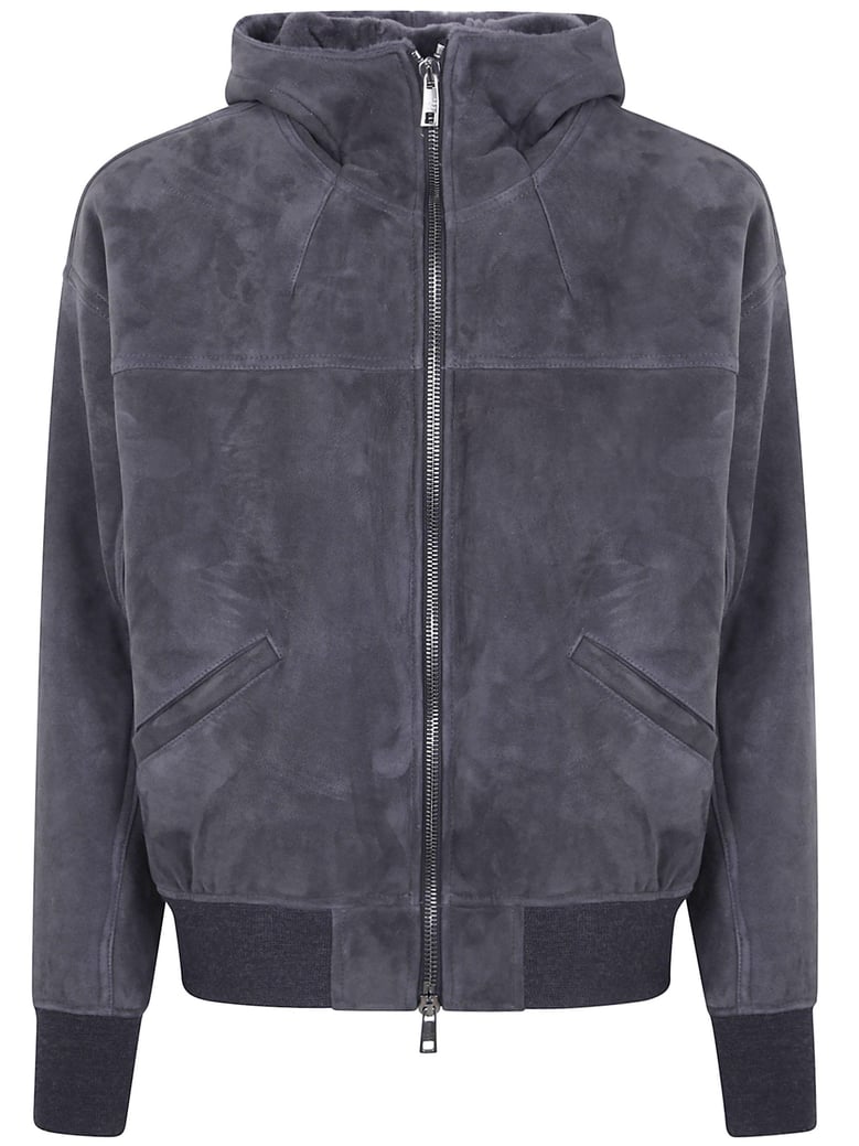 mutton velour oversized hooded sweatshirt by Selfnex