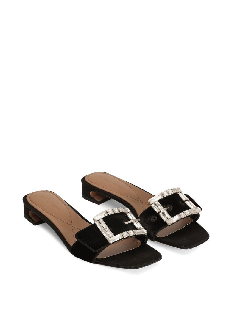 black sandals by Selfnex