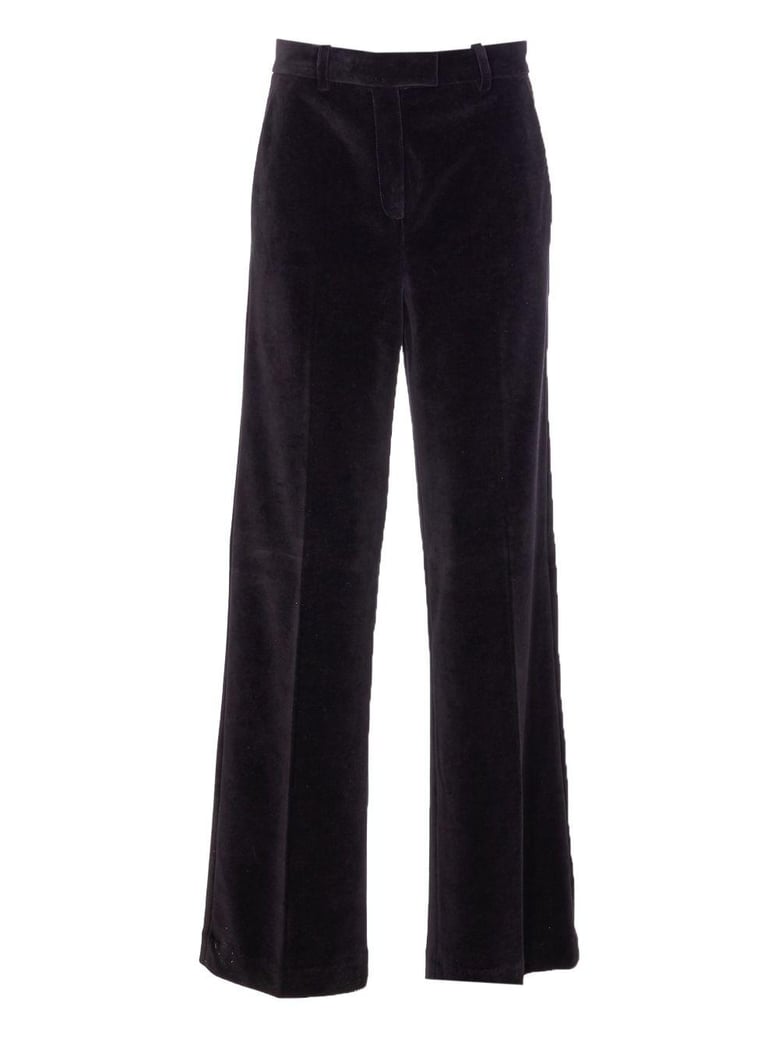 cotton wide-leg trousers by Selfnex