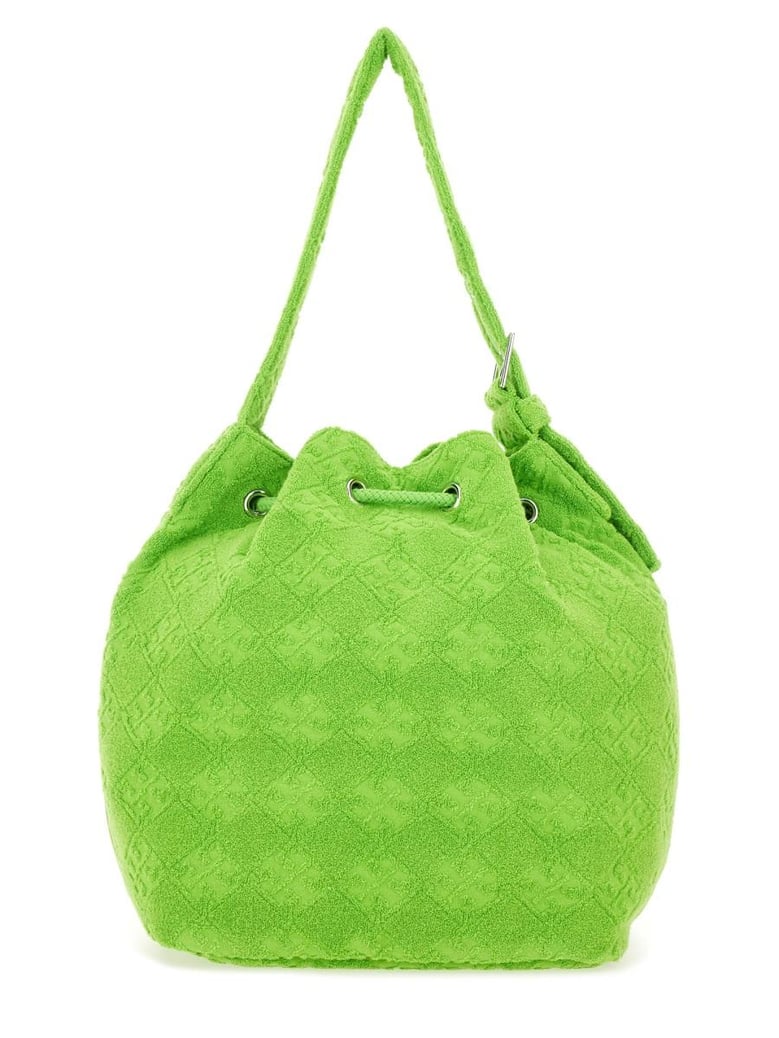 green handbag by Selfnex