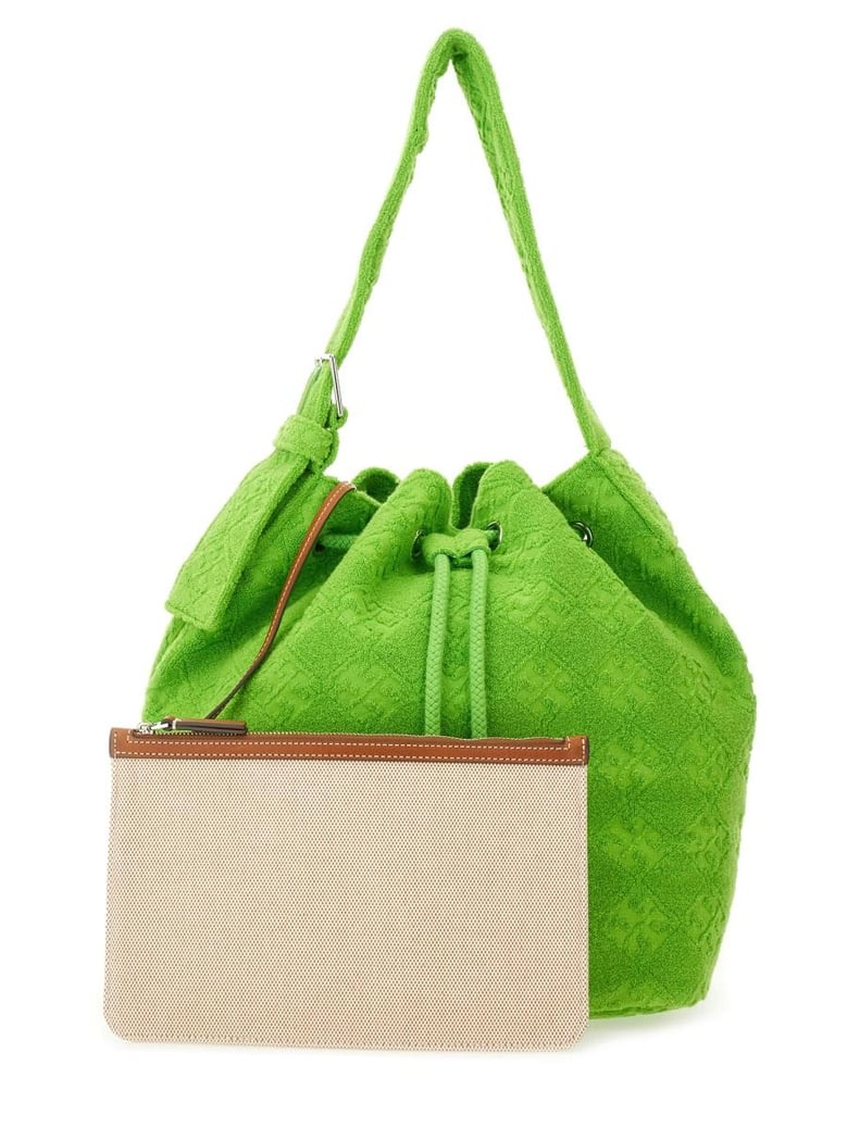 green handbag by Selfnex
