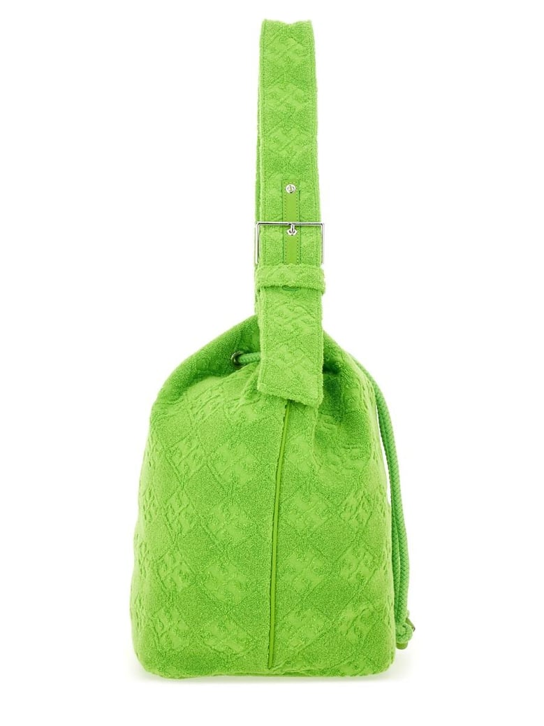 green handbag by Selfnex