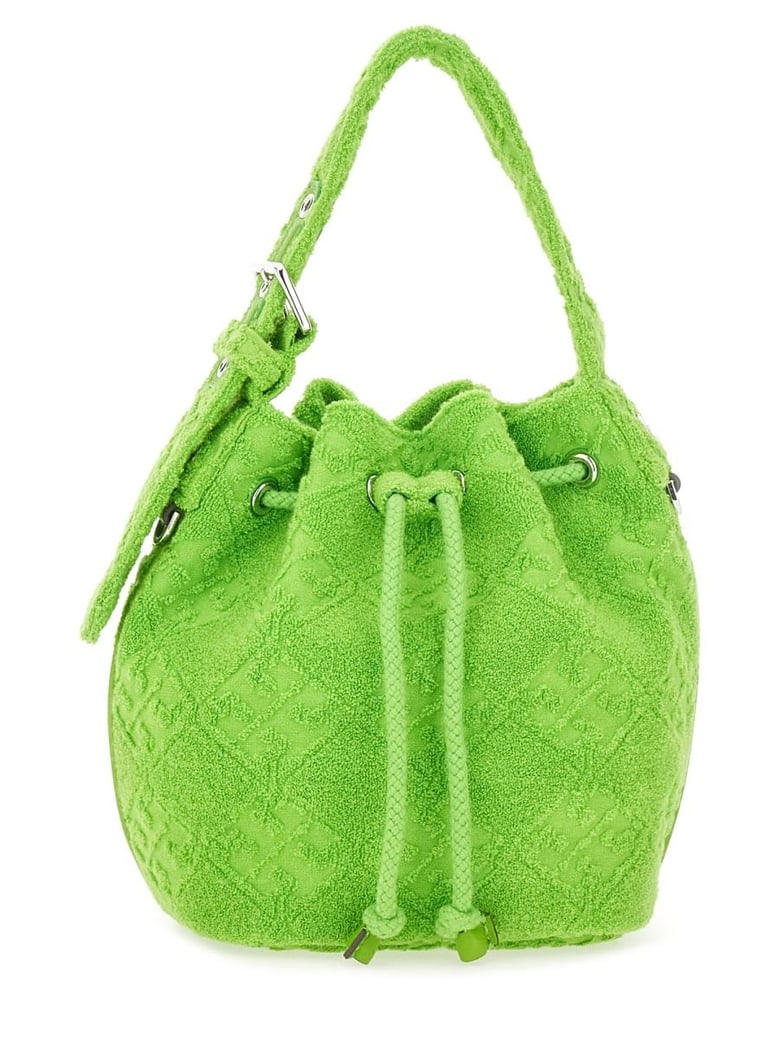 green handbag by Selfnex