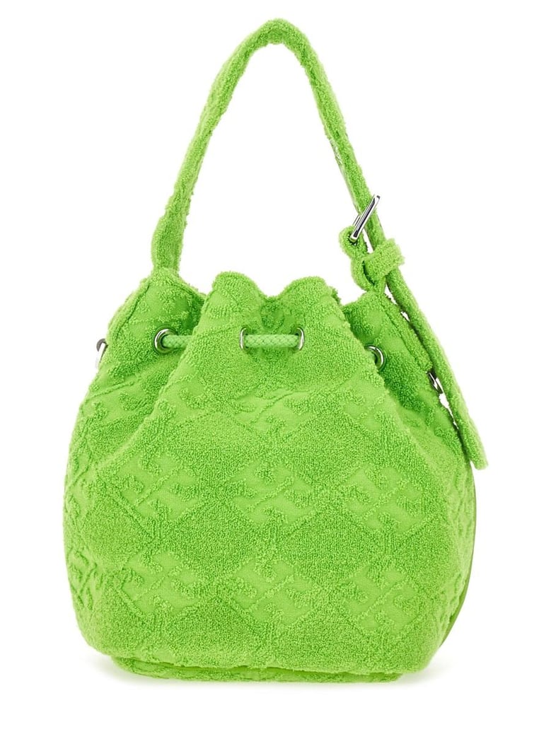 green handbag by Selfnex