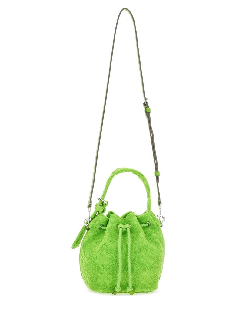 green handbag by Selfnex