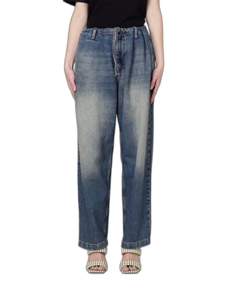 cotton denim pants by Selfnex