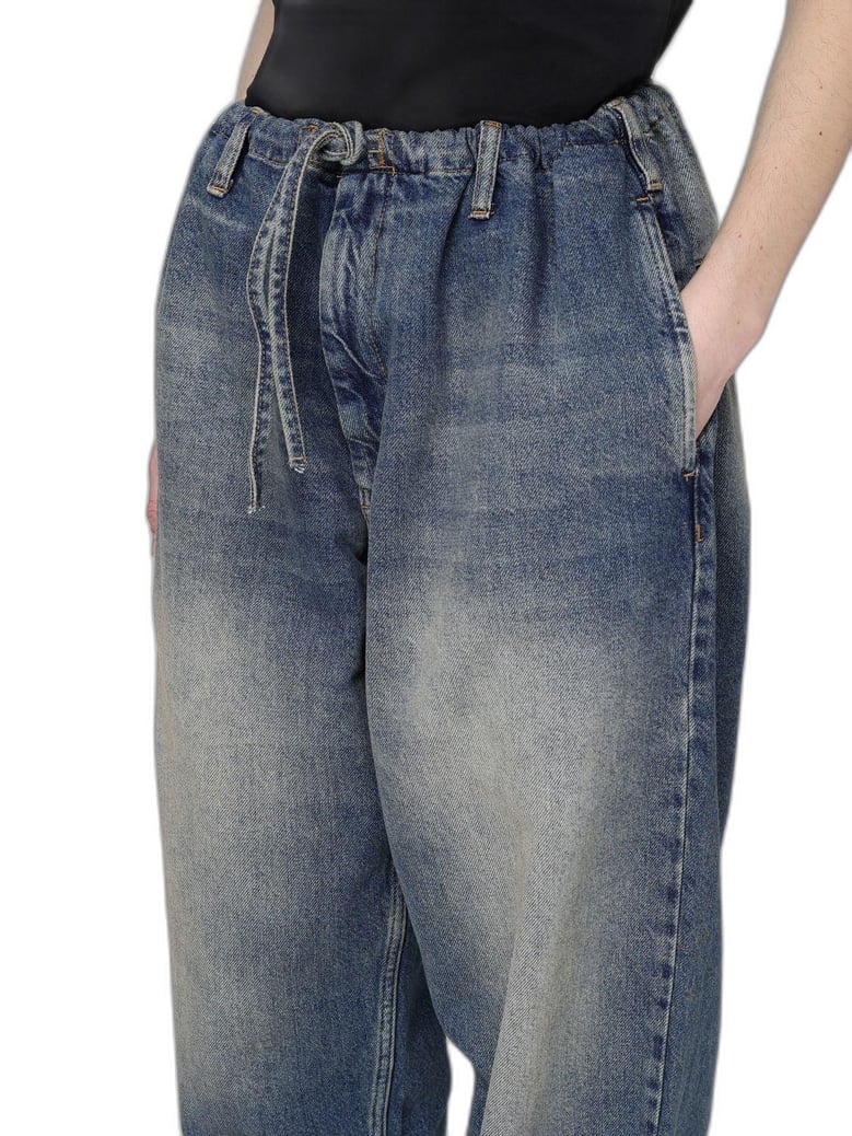 cotton denim pants by Selfnex