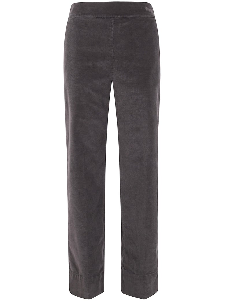 relaxed wide leg dyed trousers by Selfnex