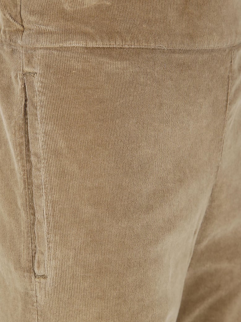 relaxed wide leg dyed trousers by Selfnex