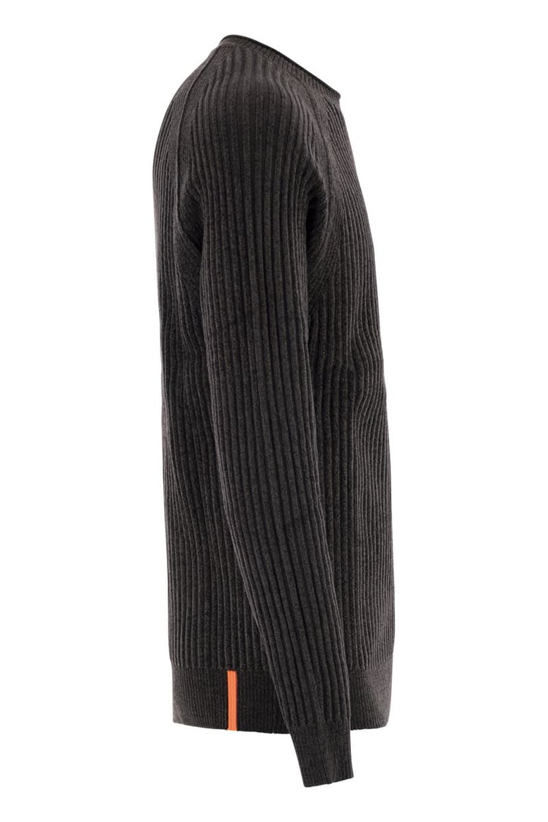 velvet rave round knit - crew neck jumper by Selfnex