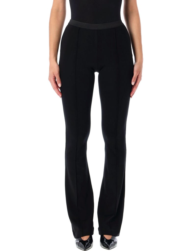 black chloe n ultra long slim trousers by Selfnex