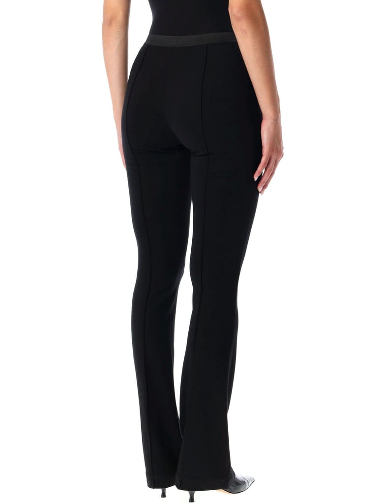 black chloe n ultra long slim trousers by Selfnex
