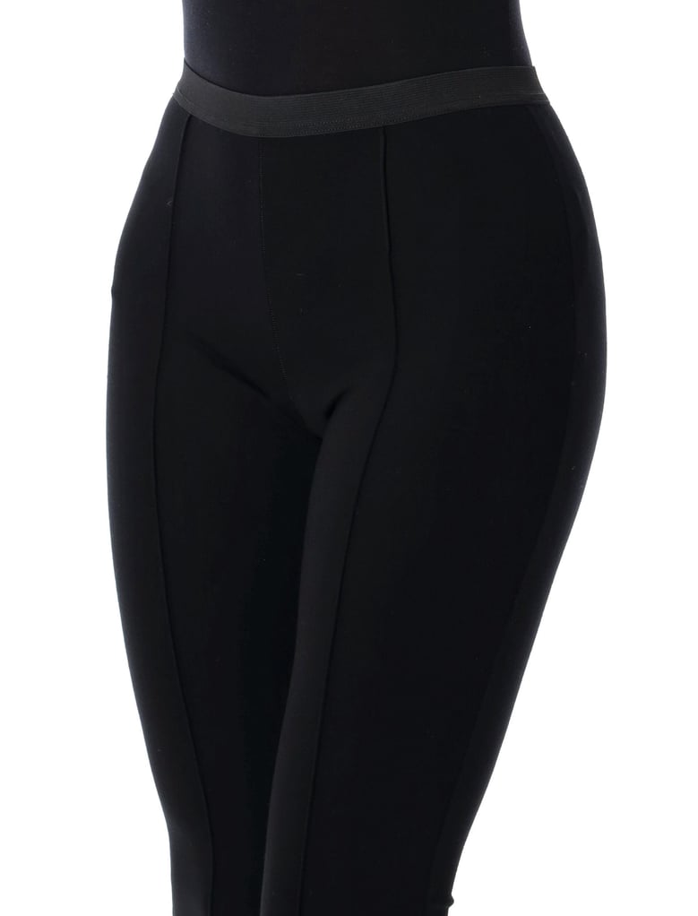 black chloe n ultra long slim trousers by Selfnex