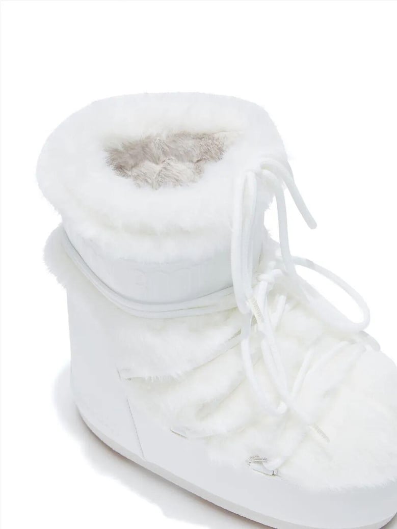 icon low faux fur boot by Selfnex