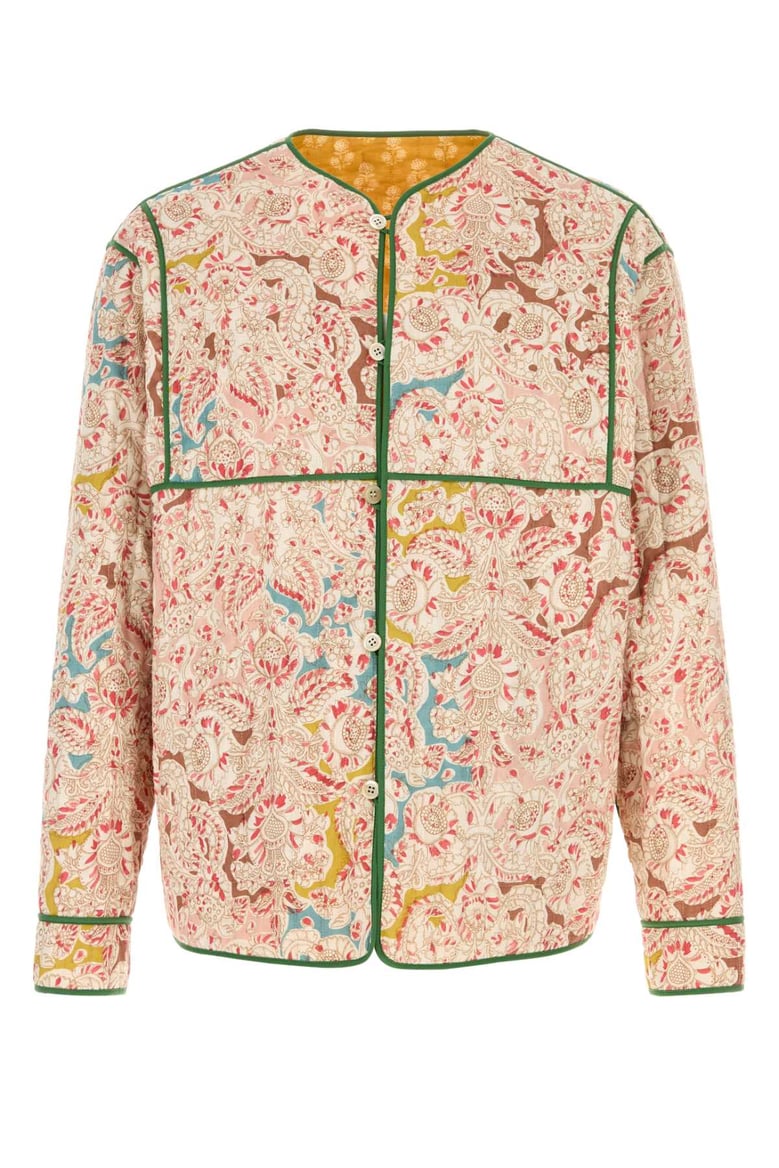embroidered linen shirt by Selfnex