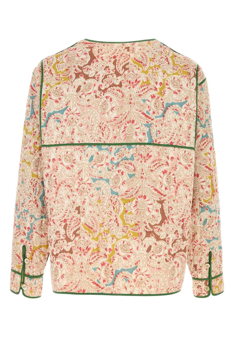 embroidered linen shirt by Selfnex