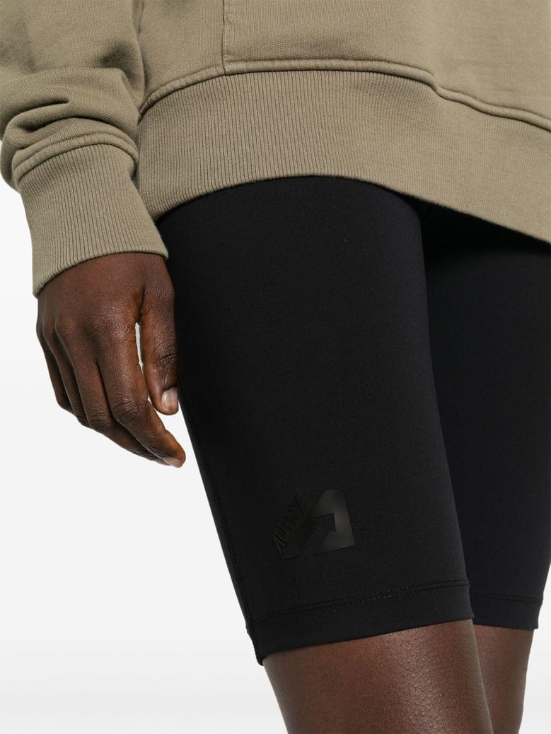 stretch-jersey thigh-length shorts by Selfnex
