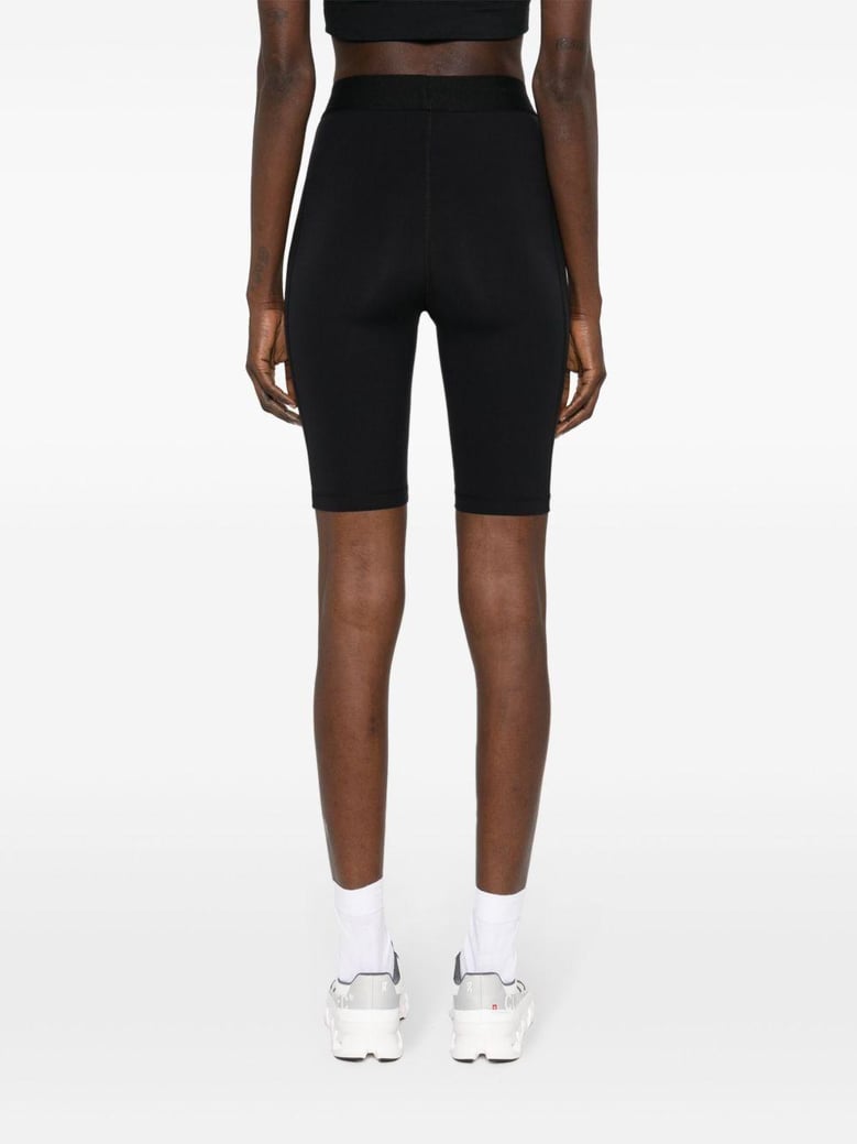 stretch-jersey thigh-length shorts by Selfnex