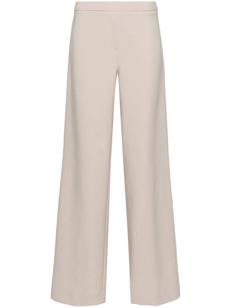 stretch cady high-waist pants by Selfnex