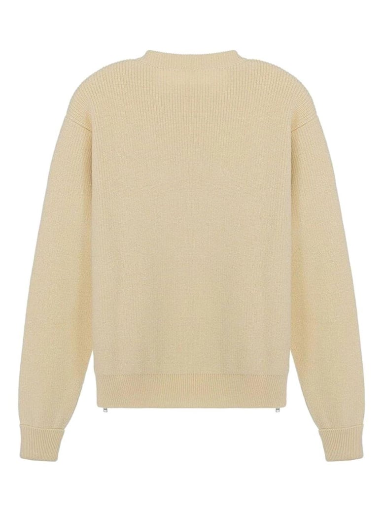 ribbed knit sweater by Selfnex