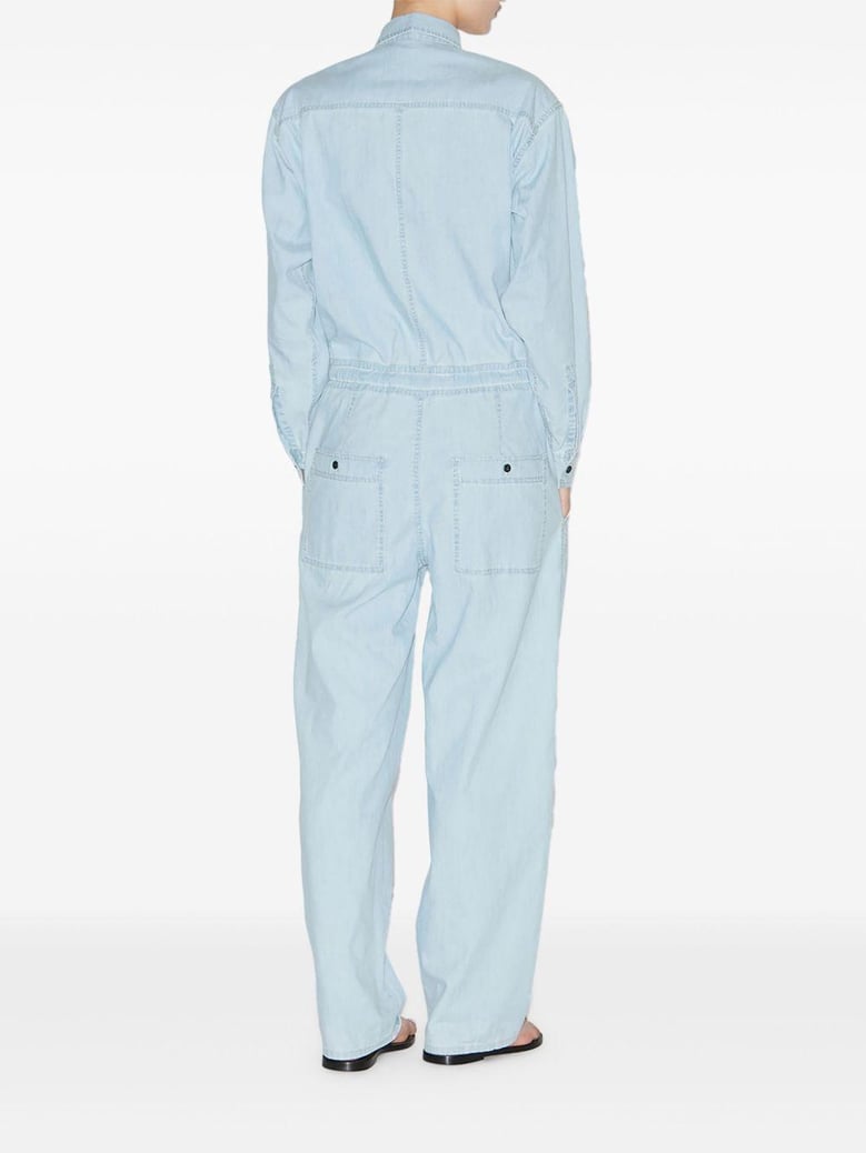 buttoned drawstring waist by Selfnex