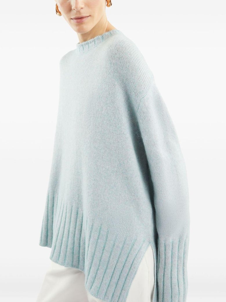 knitted long-sleeve sweater by Selfnex