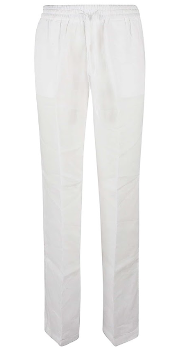 linen drawstring pants by Selfnex