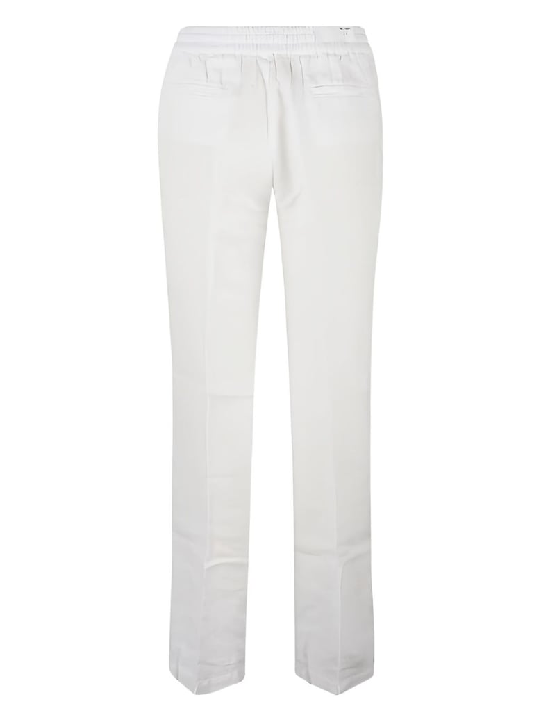 linen drawstring pants by Selfnex